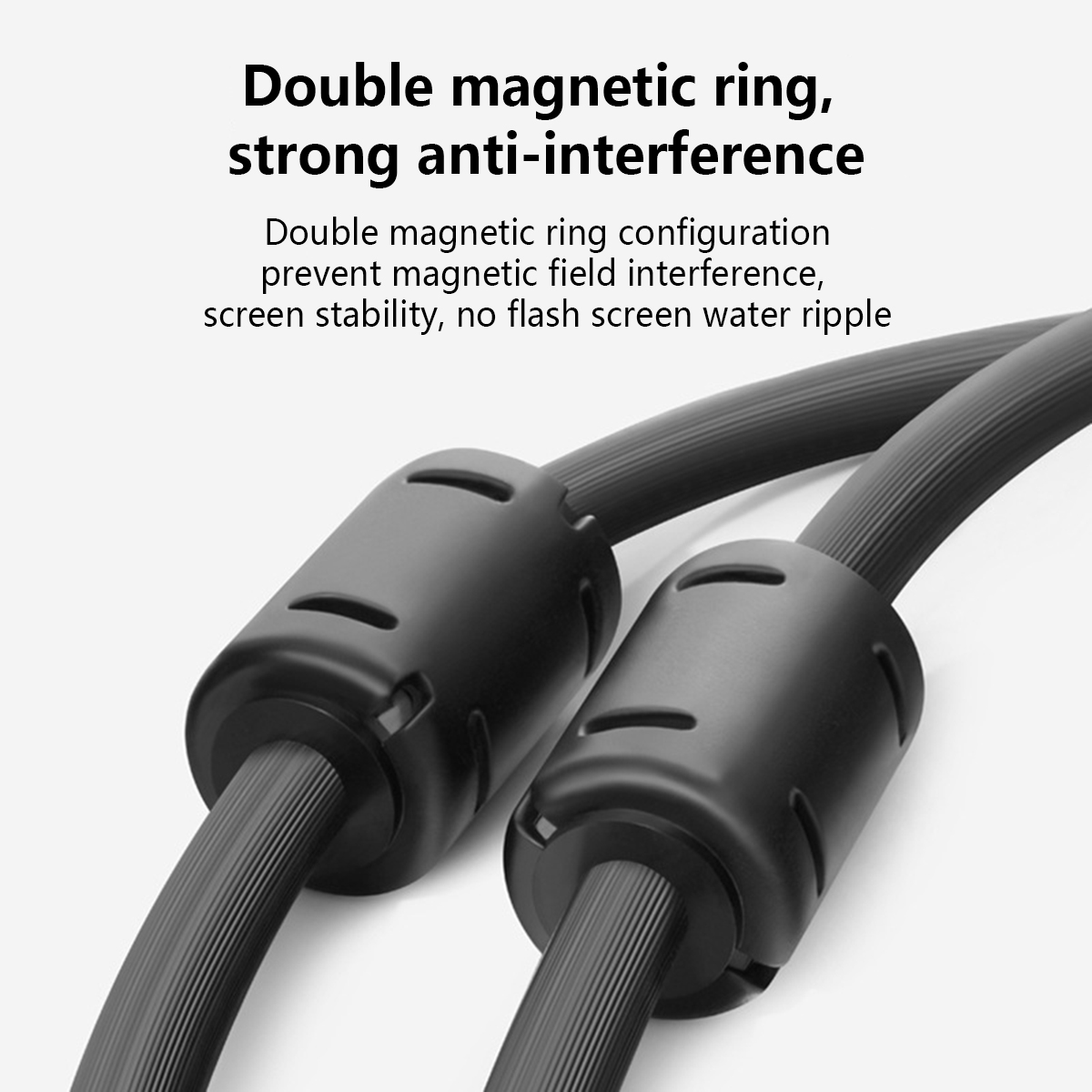High Performance VGA to VGA With Ferrite Monitor Cable 1080P@60Hz (PVC) 03.jpg