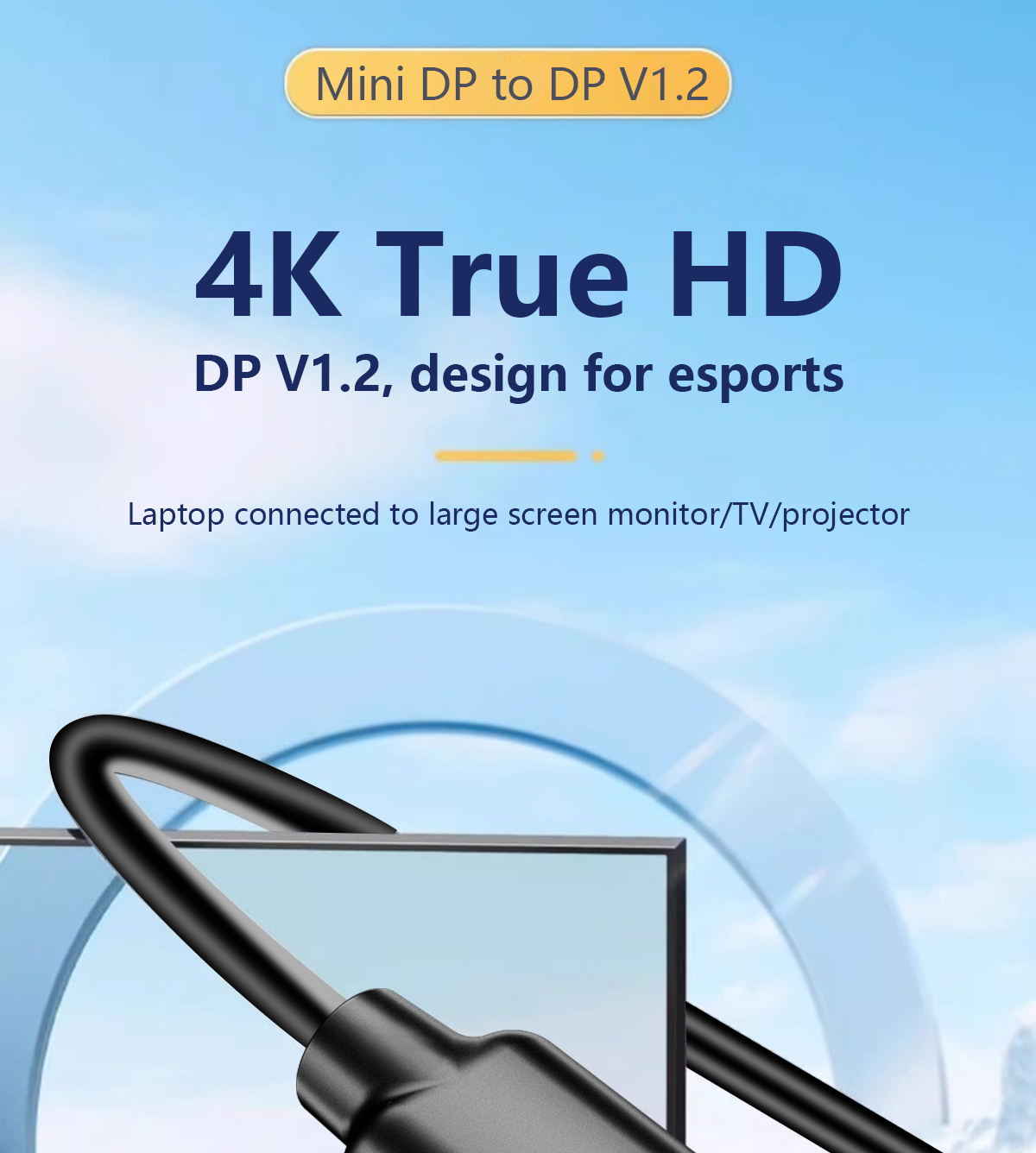 High-Speed-Mini-Display-Port-Cable-4K@60Hz-(PVC)-详情_01.jpg