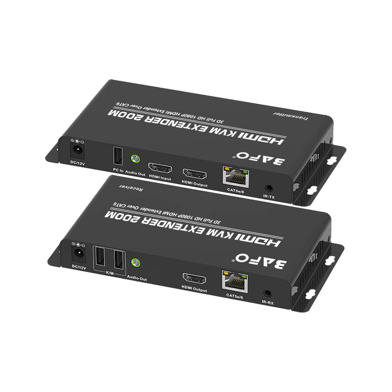 HDMI KVM Extender over Cat6 LAN Cat6 (200M） BAFO网站